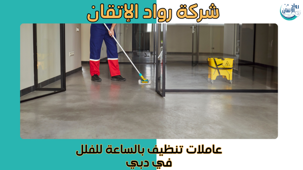 عاملات تنظيف بالساعة للفلل في دبي